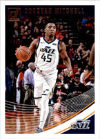 Donovan Mitchell 2018 2019 Donruss Series Mint 2nd Year Card #63
