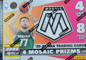 2020 2021 Panini MOSAIC NBA Basketball Series Sealed Blaster Box with EXLUSIVE Prizms
