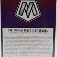 2021 Panini MOSAIC Baseball Series Factory Sealed HANGER Box with 4 Exclusive Orange Parallels