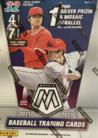 2021 Panini MOSAIC Baseball Series Factory Sealed Blaster Box with a Silver Prizm and Mosaic Parallel
