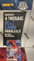 2021 Panini MOSAIC Baseball Series Factory Sealed Blaster Box with a Silver Prizm and Mosaic Parallel
