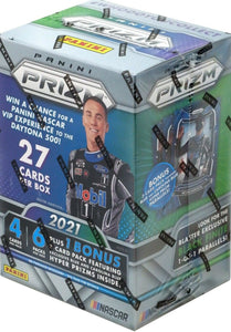 2021 Panini PRIZM Series NASCAR Blaster Box with EXCLUSIVE Blue Hyper Prizm Cards