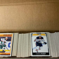 2021 2022 O Pee Chee OPC Hockey Complete Mint 600 Card Set with Short Printed Rookies and Stars