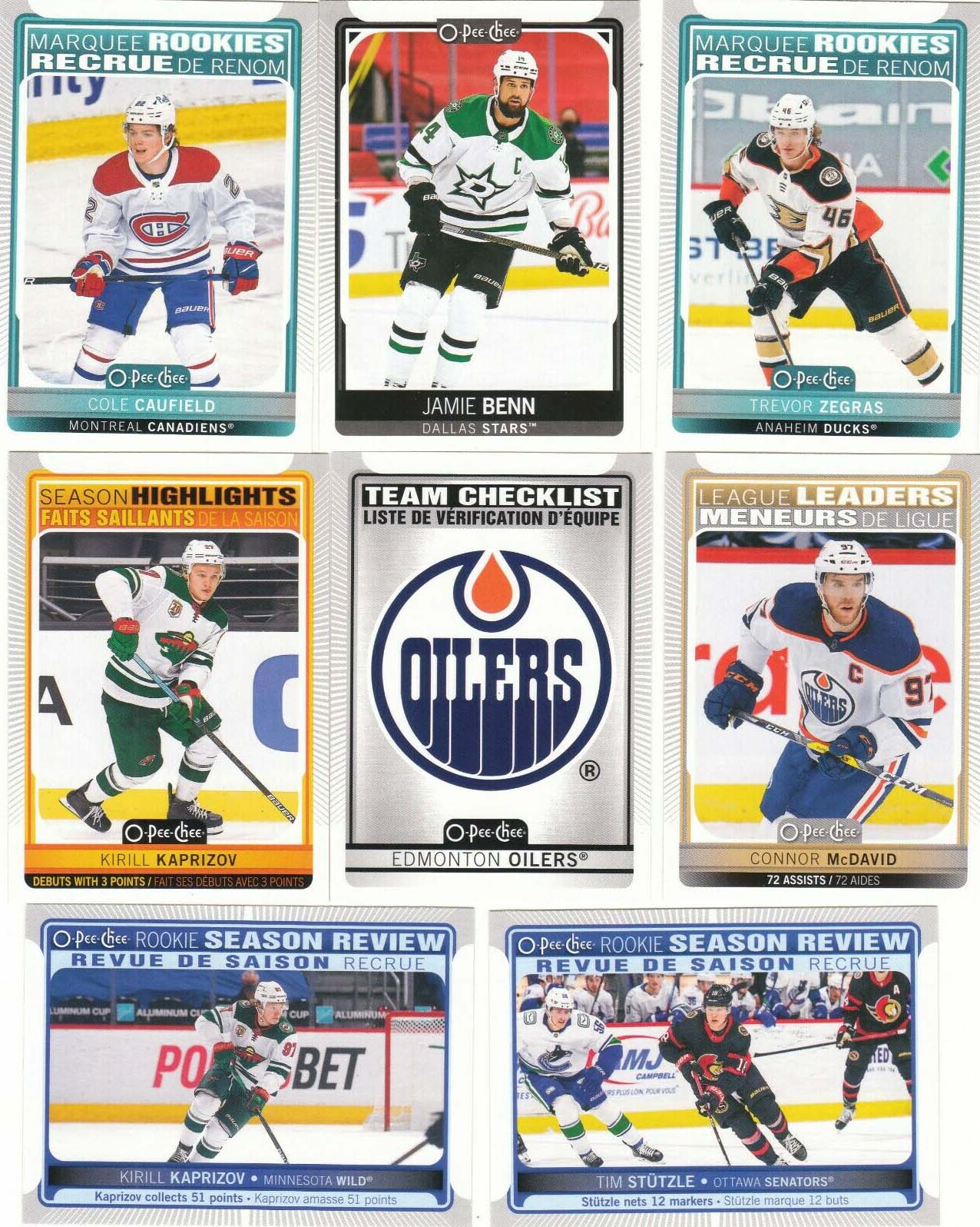 2021-22 O-Pee-Chee New Jersey Devils Team Set 17 Cards Includes 3