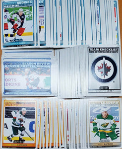 2021 2022 O Pee Chee OPC Hockey Complete Mint 600 Card Set with Short Printed Rookies and Stars