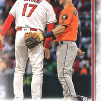 Shohei Ohtani 2019 Topps AL West Studs Card #266 with Alex Bregman