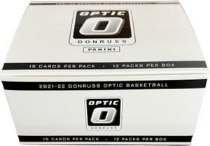 2021 2022 Donruss OPTIC NBA Basketball Cello 12 Pack Box with PRIZM Parallels