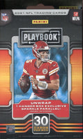 2021 Panini PLAYBOOK Series Football Hanger Box with EXCLUSIVE Orange Parallels PLUS
