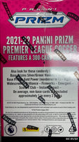 2021 2022 Panini Premier League PRIZM Soccer Factory Sealed Blaster Box including an EXCLUSIVE Prizm
