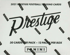 2021 Panini Prestige NFL Football Cello Fat Pack