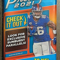 2021 Panini PRESTIGE Series Football CELLO Box with Possible EXCLUSIVE Sunburst Parallels