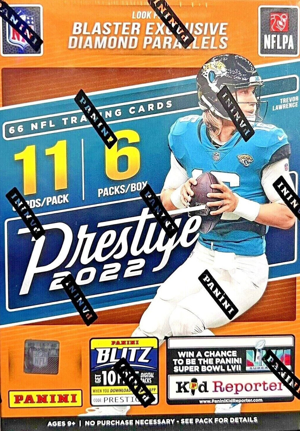 2022 Panini NFL Prestige Football Blaster Box