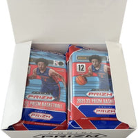 2021 2022 Panini PRIZM NBA Basketball 12 Pack Cello Box with EXCLUSIVE Red, White and Blue Prizms