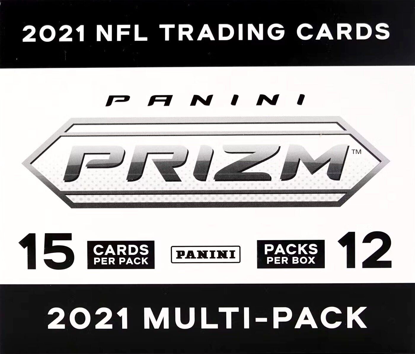 2021 Panini Prizm Football Multi-Pack 20 Box Case