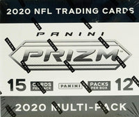 2020 Panini PRIZM Football CELLO Box with Possible Autographs and Prizm Parallels
