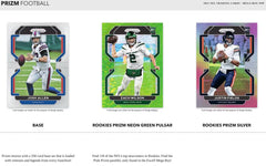 2021 Panini Prizm Football Hanger Box with (20) Cards