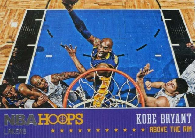 Kobe Bryant 2013 2014 Hoops Above the Rim Basketball Series Mint Card #16