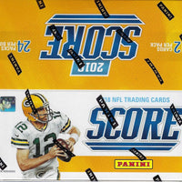 2018 SCORE Football Sealed Retail 24 Pack Box  LOADED with Possible ROOKIES  Allen, Mayfield, Chubb, Lamar PLUS