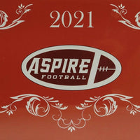 2021 Sage ASPIRE Series Football Factory Sealed HOBBY Box with 20 AUTOGRAPHED Cards