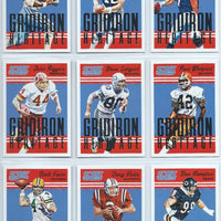 2015 Score Gridiron Heritage Insert Set with Stars and Hall of Famers