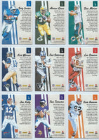 2015 Score Gridiron Heritage Insert Set with Stars and Hall of Famers
