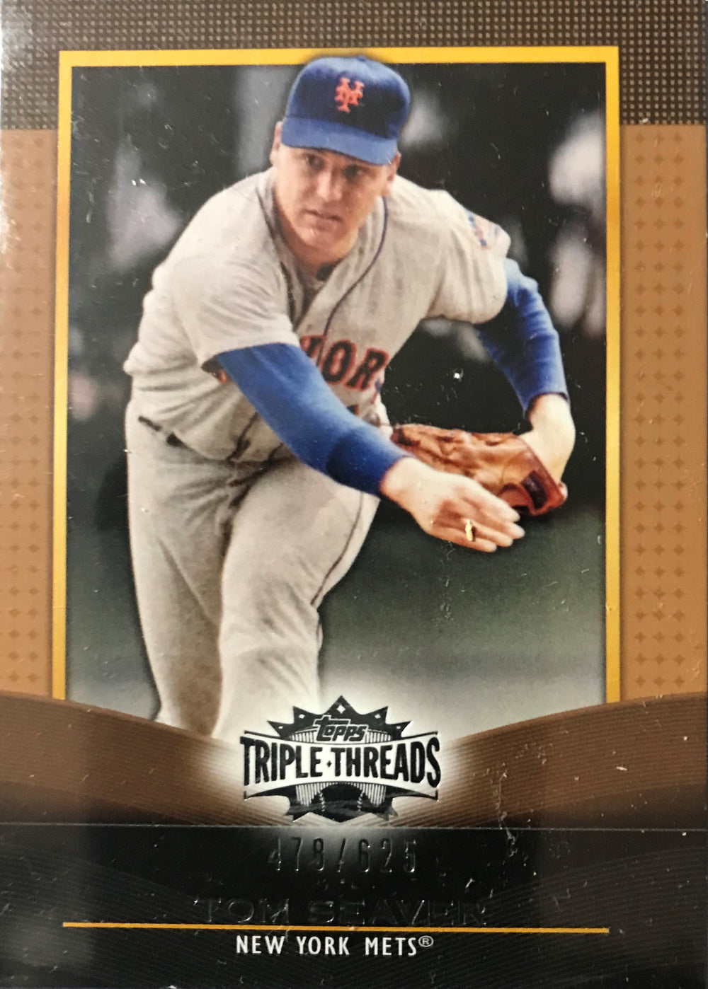 Tom Seaver 2011 Topps Triple Threads Sepia Series Mint Card #84.  #478 of 625 made