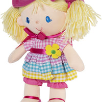 GUND April Springtime Dolly 13 Inch Plush Doll Removable Easter Bonnet and Dress
