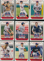 2015 Panini USA Stars and Stripes Baseball 100 Card Set Loaded with Early Cards of Young Stars
