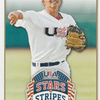 2015 Panini USA Stars and Stripes Baseball 100 Card Set Loaded with Early Cards of Young Stars