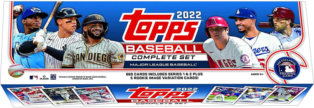 2022 Topps Baseball RETAIL Edition Factory Sealed Set with 5 EXCLUSIVE Rookie Variation Cards