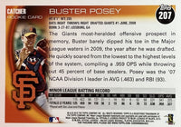 2010 Topps Opening Day Baseball Series Complete Mint Set with Madison Bumgarner and Buster Posey Rookie Cards
