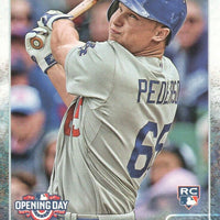 Joc Pederson 2015 Topps OPENING DAY Series Mint ROOKIE Card #193