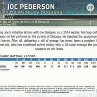 Joc Pederson 2015 Topps OPENING DAY Series Mint ROOKIE Card #193