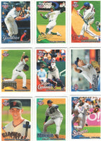 2010 Topps Opening Day Baseball Series Complete Mint Set with Madison Bumgarner and Buster Posey Rookie Cards
