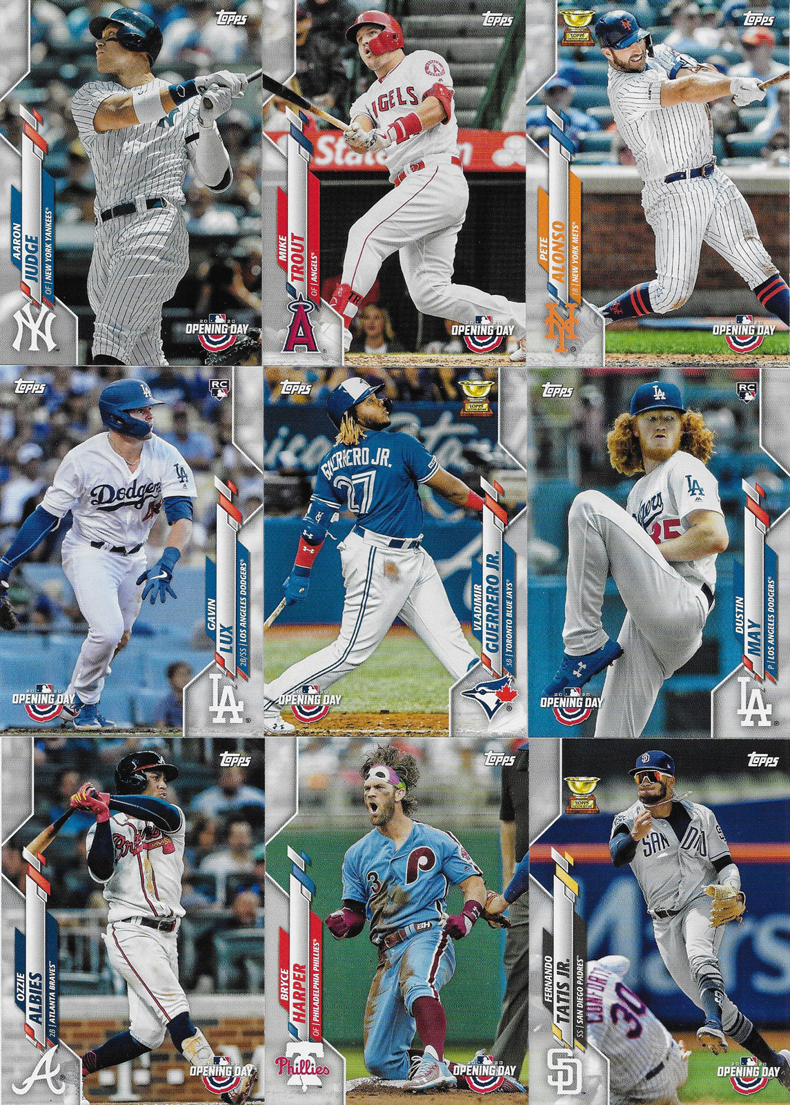 2016 Topps Opening Day Baseball offers Mascot card inserts