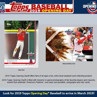 2019 Topps Opening Day Baseball Series Blaster Box