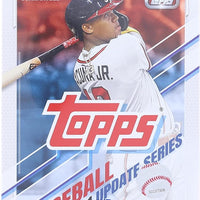 2021 Topps Baseball UPDATE Series Factory Sealed Blaster Box with an EXCLUSIVE Patch