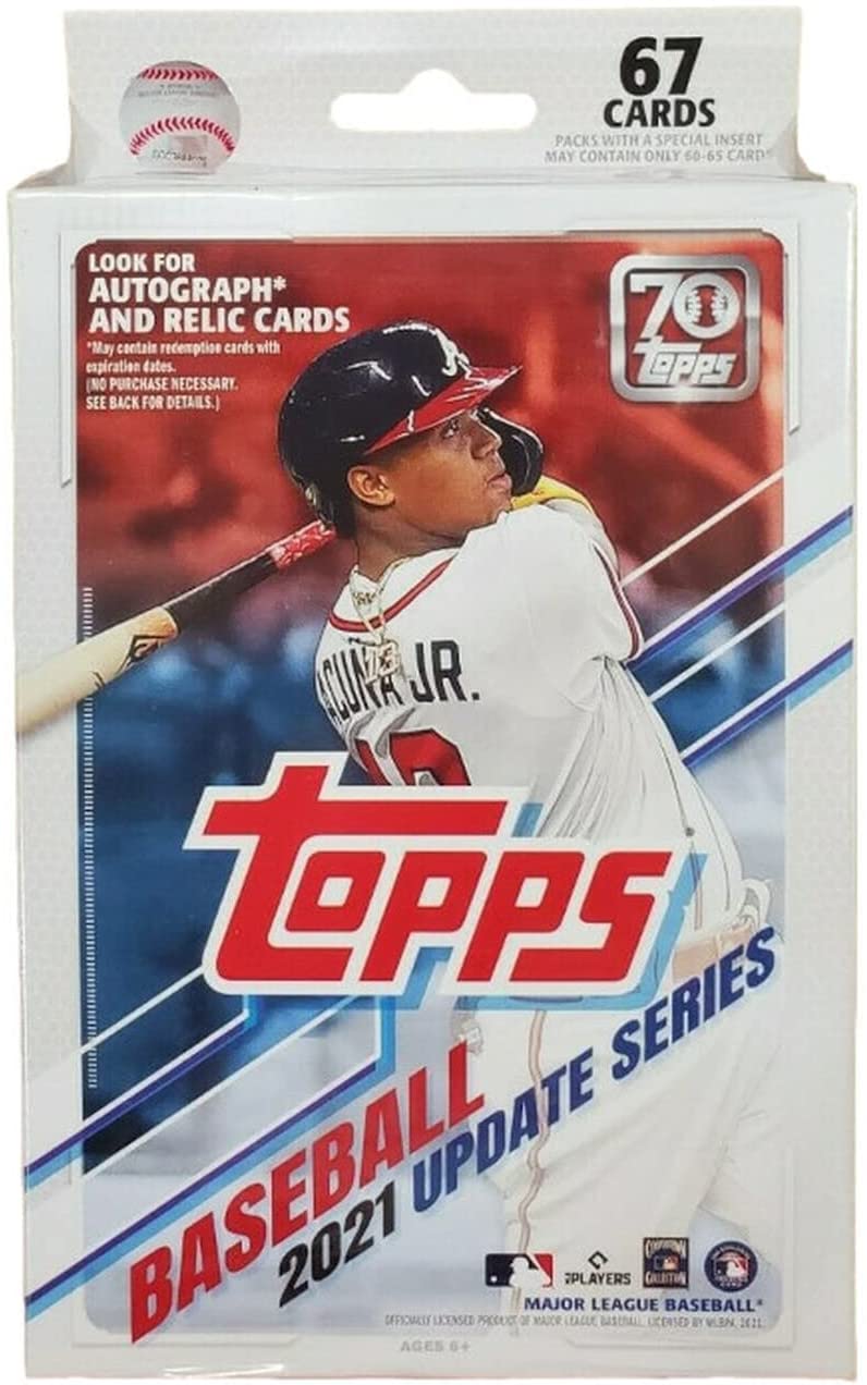 2021 Topps Baseball UPDATE Series 67 Card Hanger Box