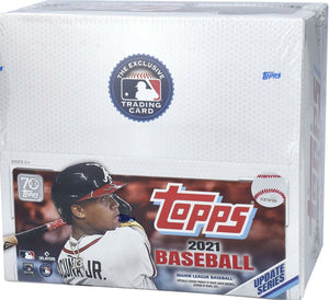 2021 Topps Baseball UPDATE Series Retail Box of 24 Packs