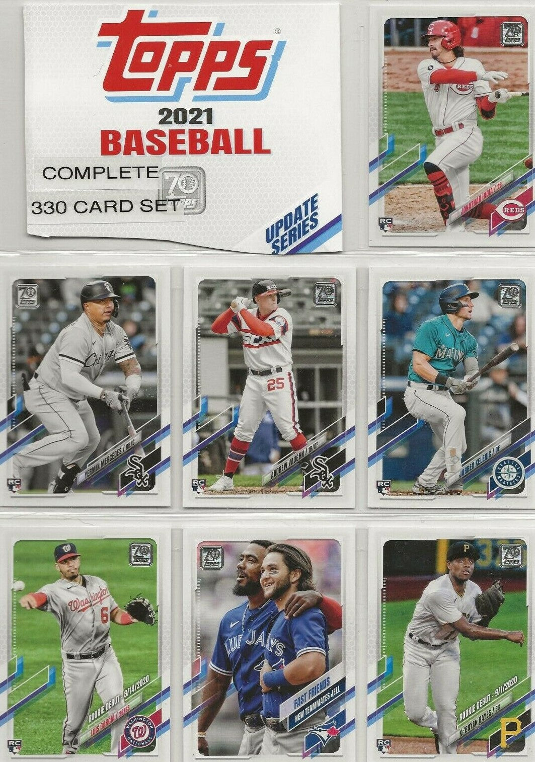 2021 Topps Traded Baseball Updates and Highlights Series Set LOADED wi