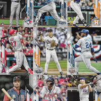2020 Topps Traded Baseball Updates and Highlights Series Set featuring Randy Arozarena Rookie plus Stars and Hall of Famers