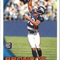 Demaryius Thomas 2010 Topps Football Series Mint ROOKIE Card #275