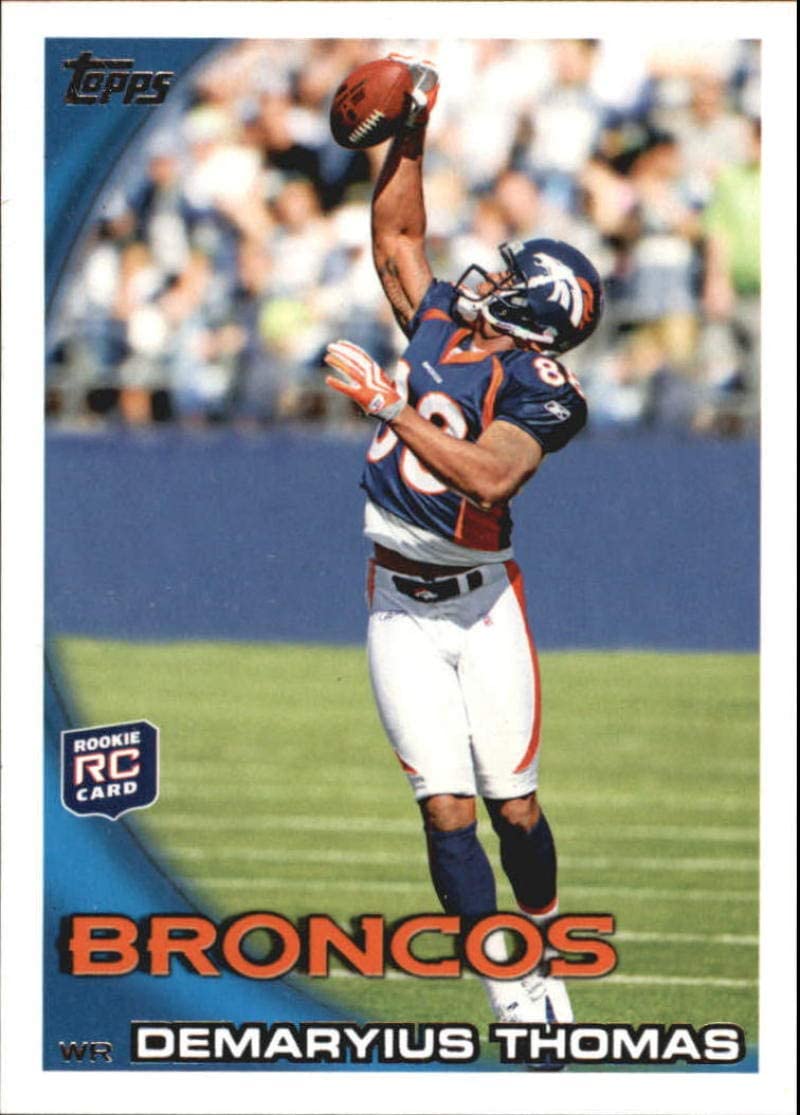 Demaryius Thomas 2010 Topps Football Series Mint ROOKIE Card #275