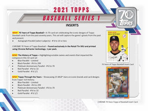 2021 Topps Baseball Series ONE Retail Box of 24 Packs