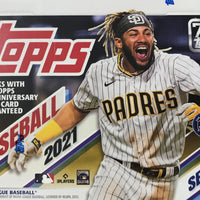 2021 Topps Baseball Series 2 Factory Sealed Blaster Box with an EXCLUSIVE Patch