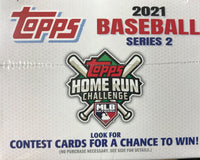 2021 Topps Baseball Series 2 Factory Sealed Blaster Box with an EXCLUSIVE Patch
