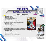 2021 Topps Baseball Series 2 Factory Sealed Blaster Box with an EXCLUSIVE Patch