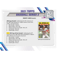 2021 Topps Baseball Series 2 Factory Sealed Blaster Box with an EXCLUSIVE Patch