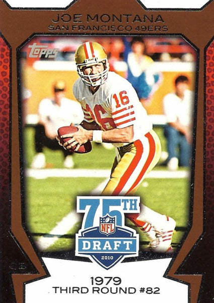 Joe Montana 2011 Topps Super Bowl Legends Series Mint Card #SBL-XIX