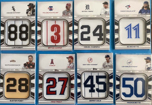 2022 Series 1 Bryce Harper Commemorative Jersey Number Medallion Relic Card  #3